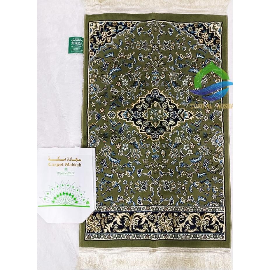 Miliki Sajadah Rawdah Fakher Ori Madinah Premium-Hijau