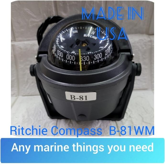 Spesial Kompas Ritchie B-81Wm / Ritchie Marine Compass