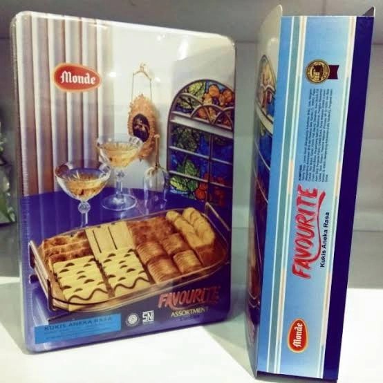 

Monde Favorite Biskuit Cookies Kue Aneka Rasa 575Gr