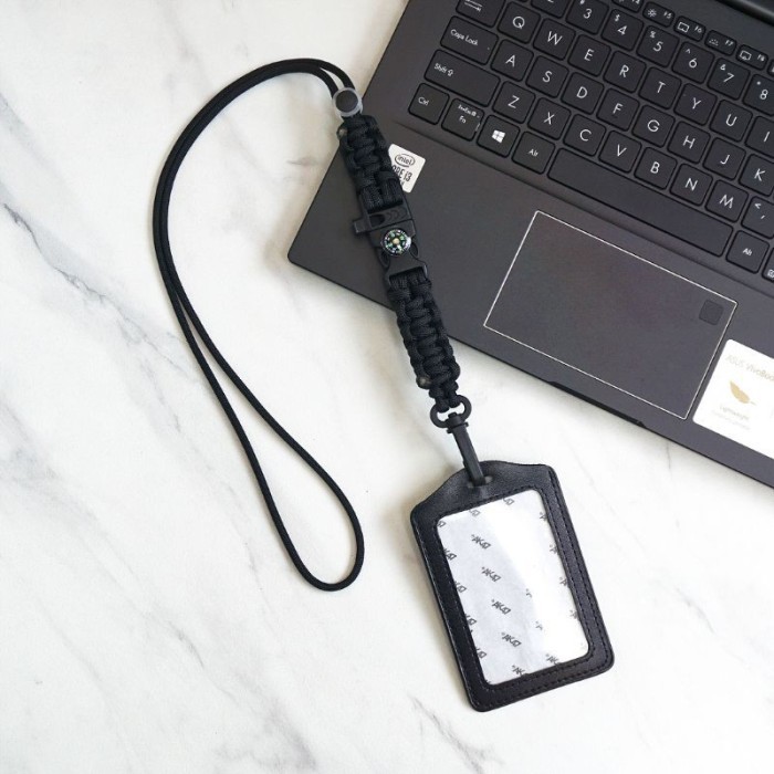 

Name Tag Holder / Tali Gantungan ID Card Lanyard Paracord