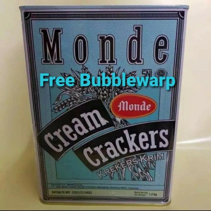 

Monde Cream Crackers 1.2Kg Kaleng