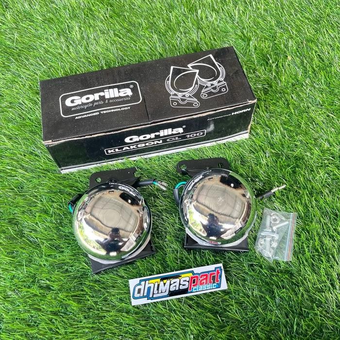 terbaru  klakson gl100 klakson bakpao gorilla ready