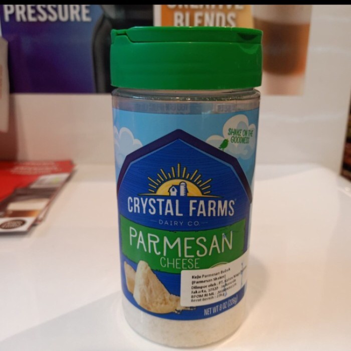 

Crystal farm parmesan cheese 226gr
