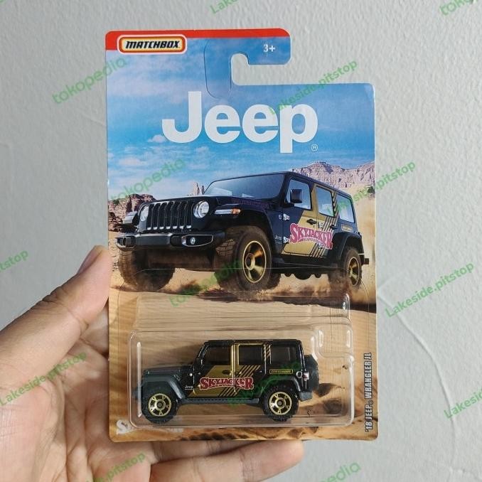 Matchbox Jeep Wrangler JL Rubicon Skyjacker Jeep Series