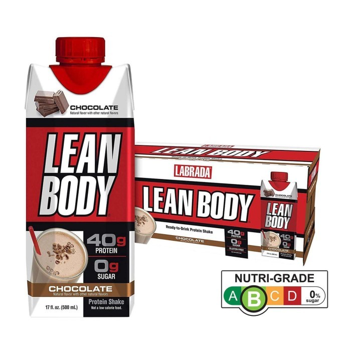 

Labrada Lean Body Protein Shake Drink - Chocolate 12 500 ml