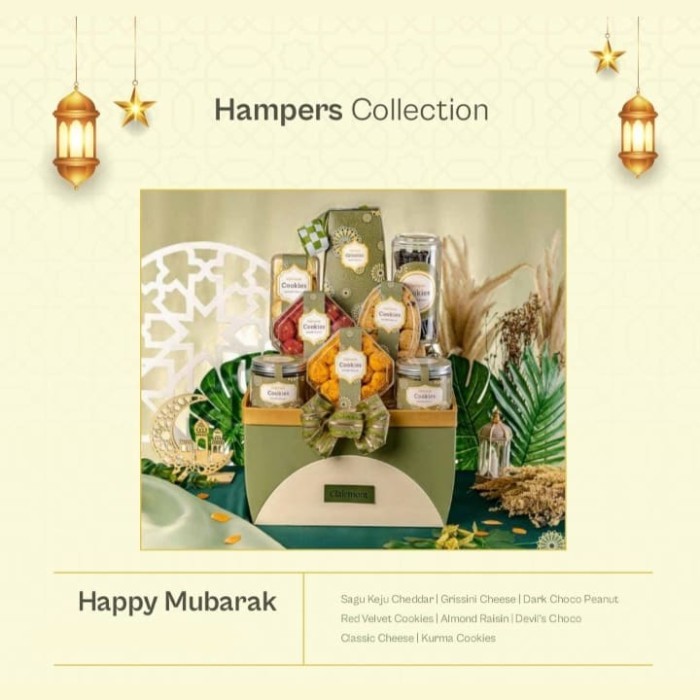

Clairmont - Hampers Happy Mubarak Hadiah Idul Fitri / Lebaran 2024