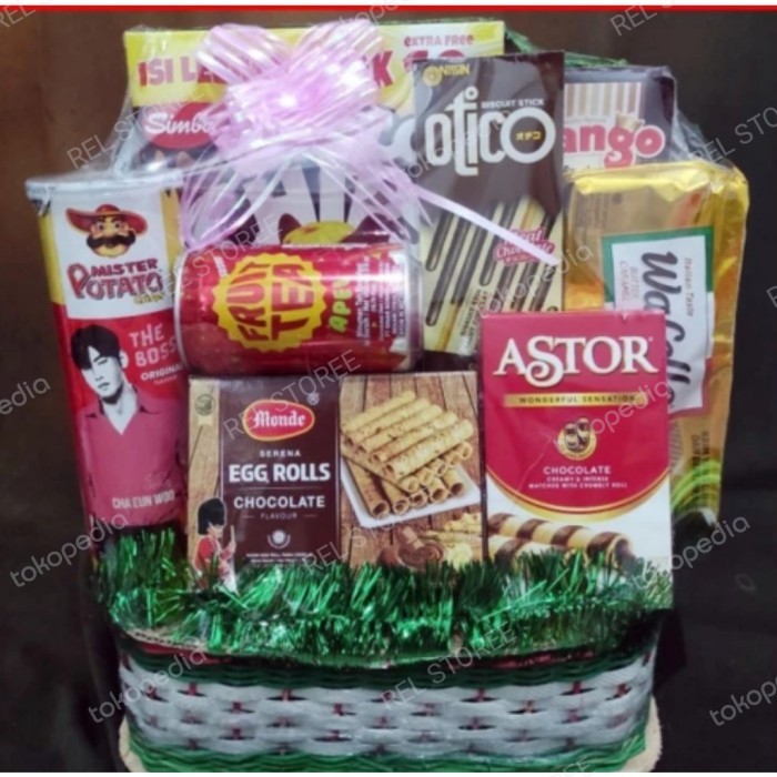 

Parcel Snack Lebaran / Hampers Idul Fitri Imlek dan natal terbaru