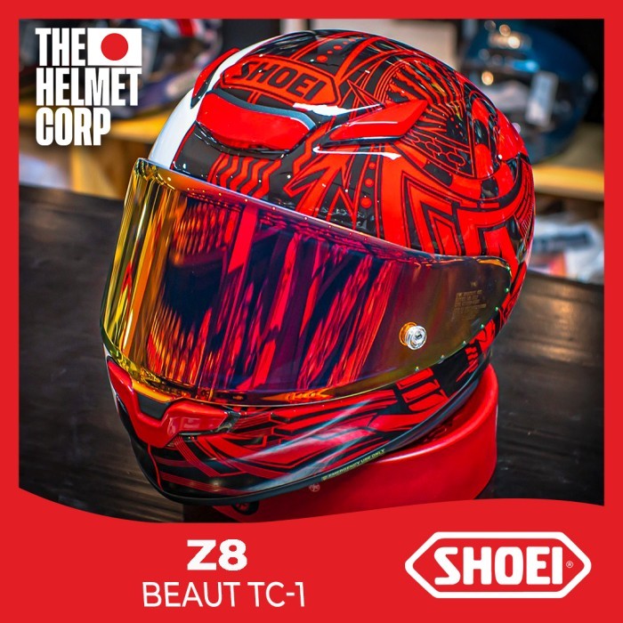 SHOEI Z8 BEAUT TC-1 FULL FACE HELMET ORIGINAL