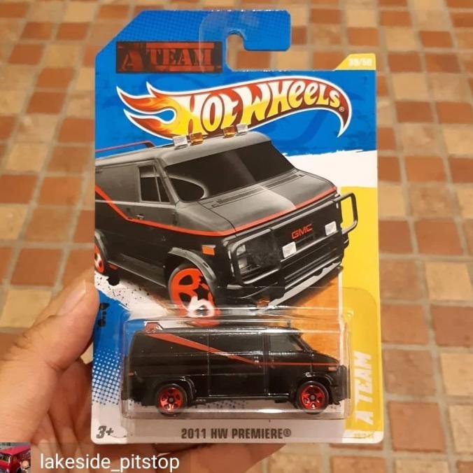 Diecast Hot Wheels The A Team Van