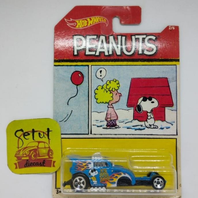 HOT WHEELS HOTWHEELS ALTERED EGO PEANUTS BIRU BLUE RARE