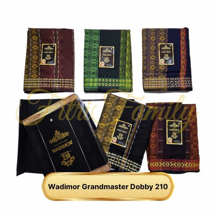 SARUNG WADIMOR GRANDMASTER DOBBY 210