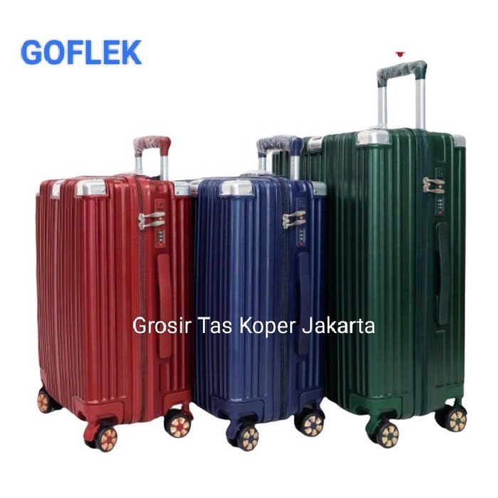 Koper 24 Inch Bagasi Premium Goflex / Travel Cross Anti Pecah