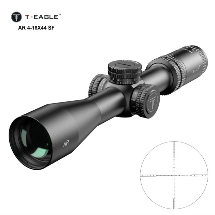 TERLARIS TELESKOP T-EAGLE AR 4-16X44 SF TELESCOPE SCOPE RIFLESCOPE T-EAGLE OPTICS MURAH MURAH
