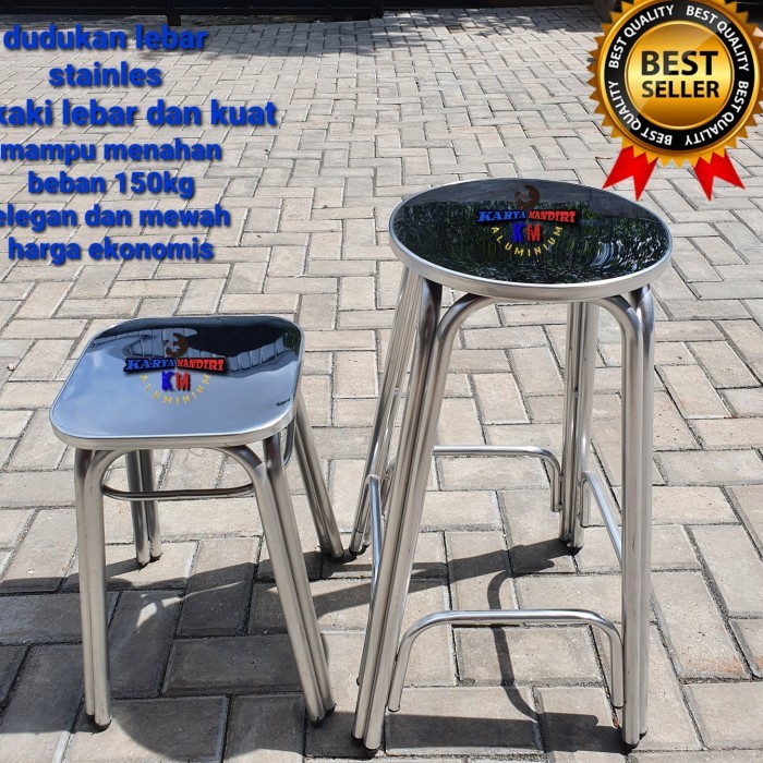 Kursi Besi / Kursi Bar / Kursi Cafe / 50 Cm / 75 Cm