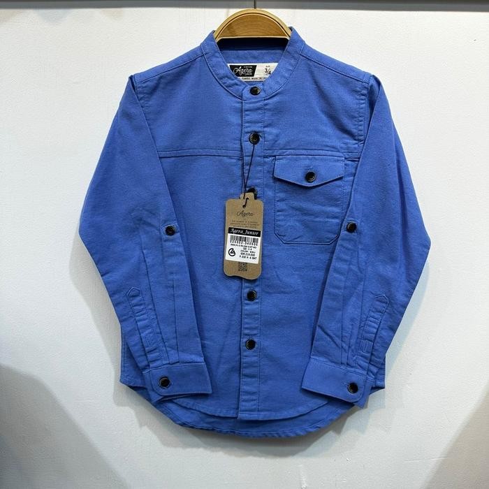 Kemko anak laki-laki full kancing usia 3-14 tahun - Agera Junior