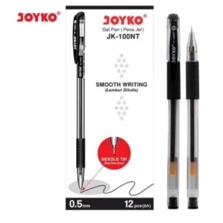 

Terbaru (12Pcs) Pulpen Gel Joyko Jk-100Nt/Bolpoin Joyko Jk-100Nt/ Pulpen Joyko