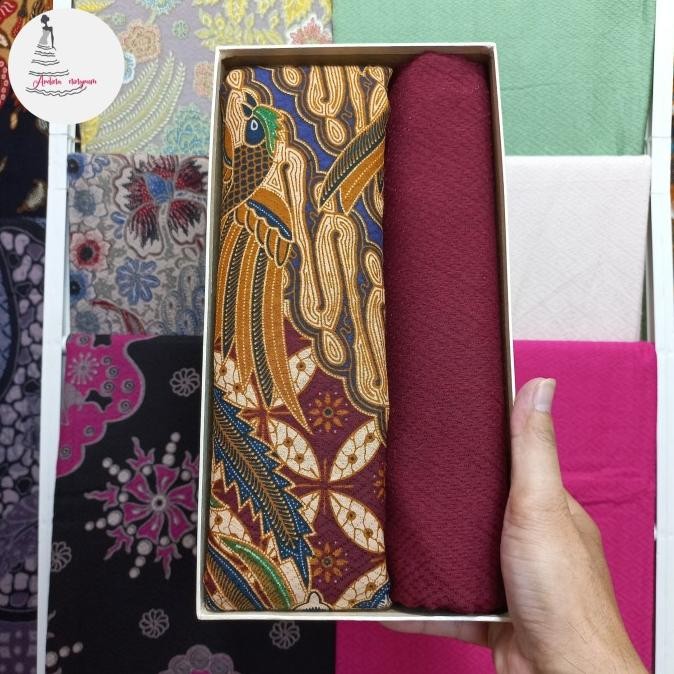 Kain batik dobby/bahan batik dobby premium/kain batik tulis/doby garut