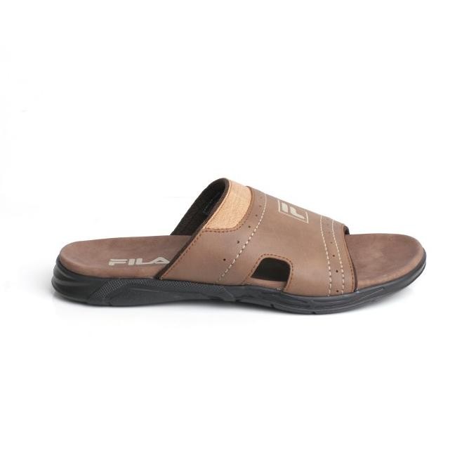 FILA Sandal Pria Edward - Camel/Black/Tan
