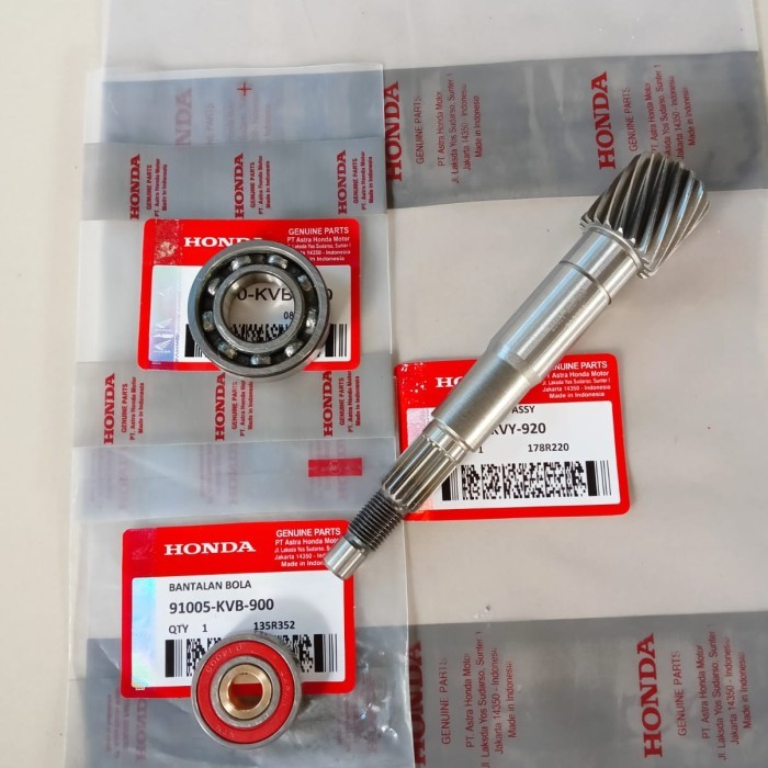 As Pully+Bearing(Kvy)Honda Beat Karbu/Scoopy Karbu/Spacy Karbu/Ori