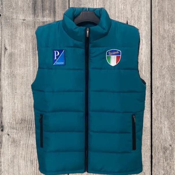 Rompi motor pria piagio vespa / rompi pelindung dada anti angin