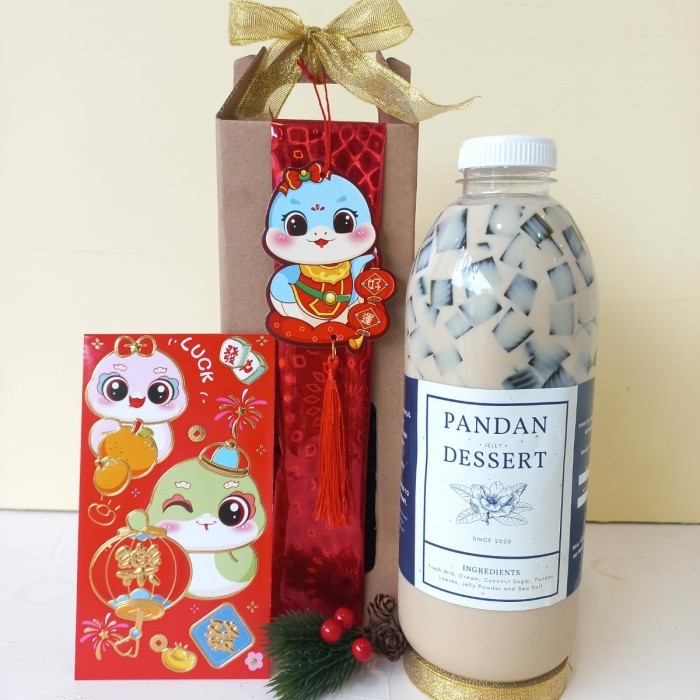 

BEST SELLER HAMPERS IMLEK CNY PANDAN JELLY DESSERT 1 L KEKINIAN