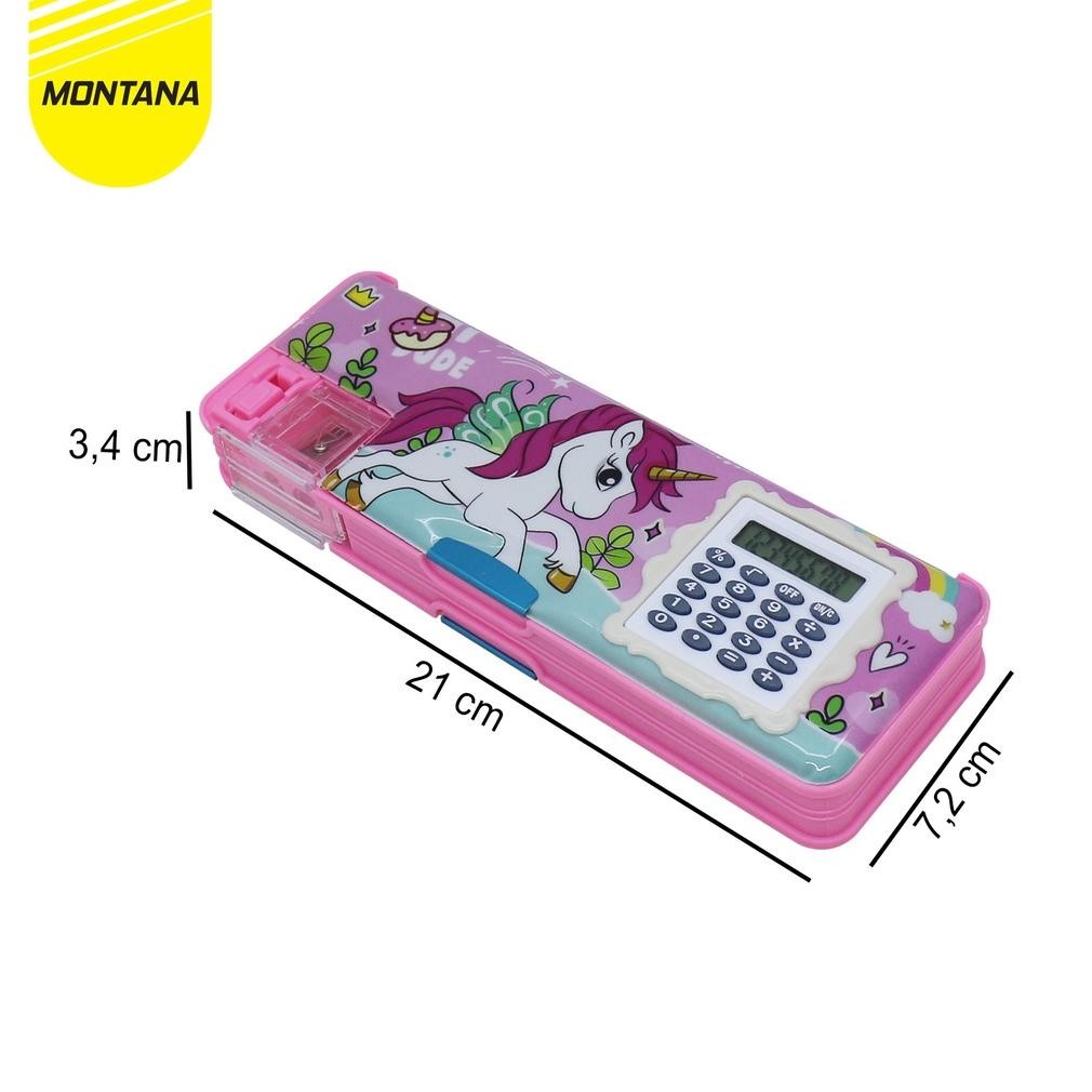 

Sale Montana Kotak Pensil / Study Set / Tempat Pensil Calculator Penco 102-1
