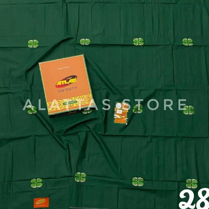 Spesial Sarung Atlas Infinity Songket Sarung Atlas Infinity Dobi Murah/Sarung Atlas Kodian
