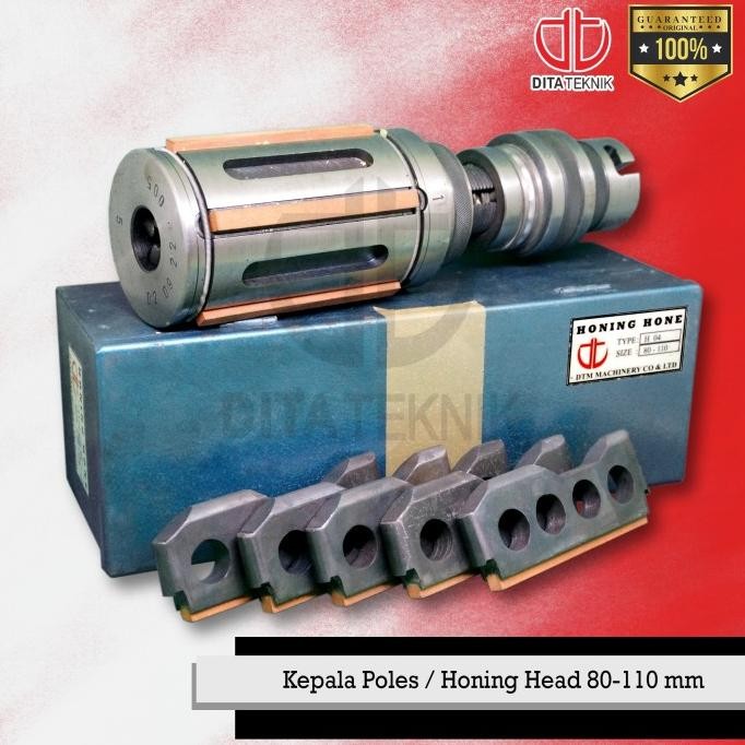 Honing Head 80-110mm Kepala mesin Poles DTM cylinder boring machine