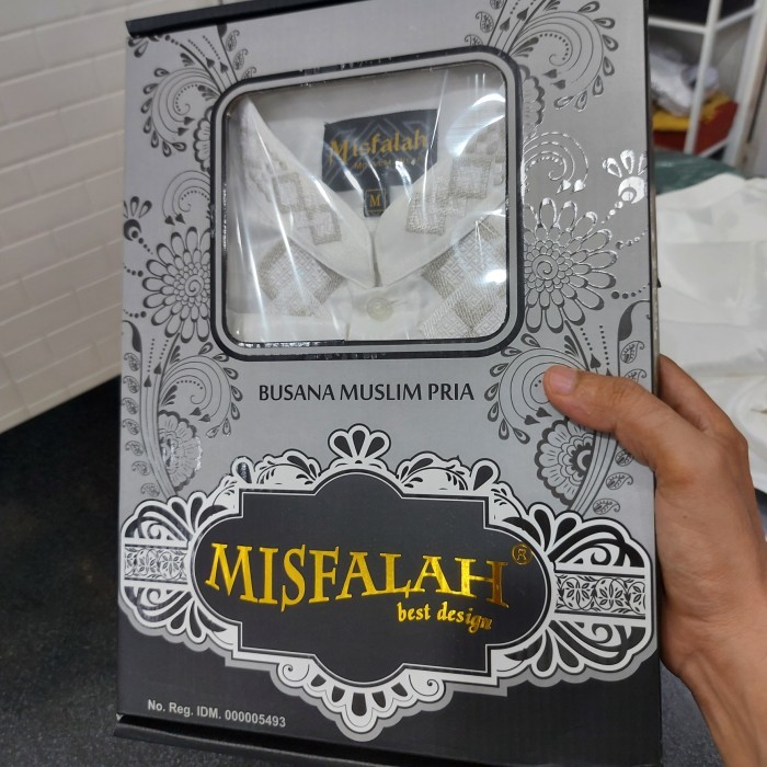Baju Koko Busana Muslim Pria Misfalah Exclusive Panjang Tipe 0169 {TerlarisBest Seller}