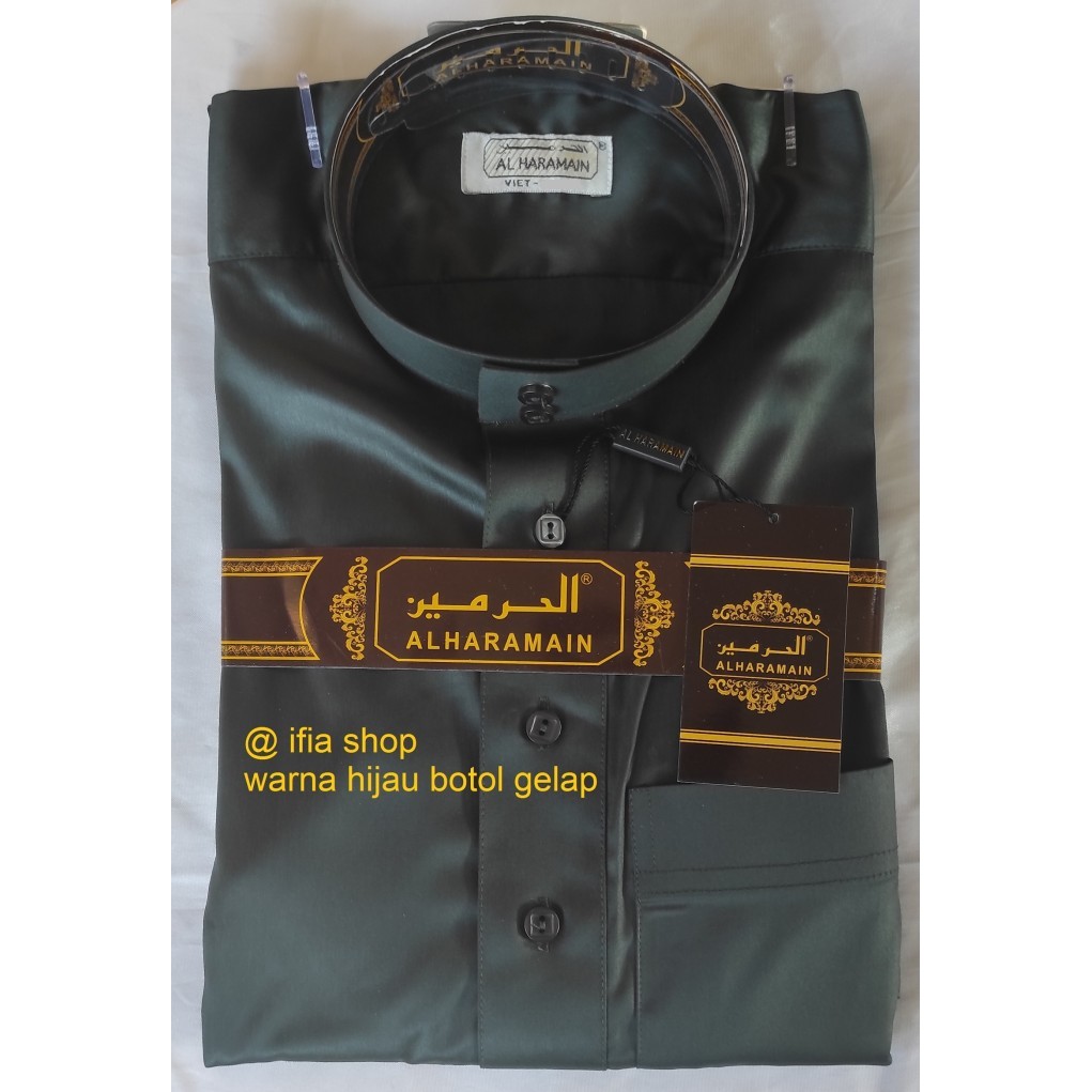 Jubah Pria Al Haramain Size 50-20 - Gamis Arab Impor Bahan Poliester {TerlarisBest Seller}