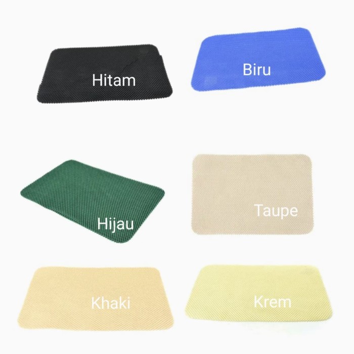 TERMURAH KRISHOME ANTI SLIP LINER ALAS MEJA MAKAN KARPET DASHBOARD 30X45 CM