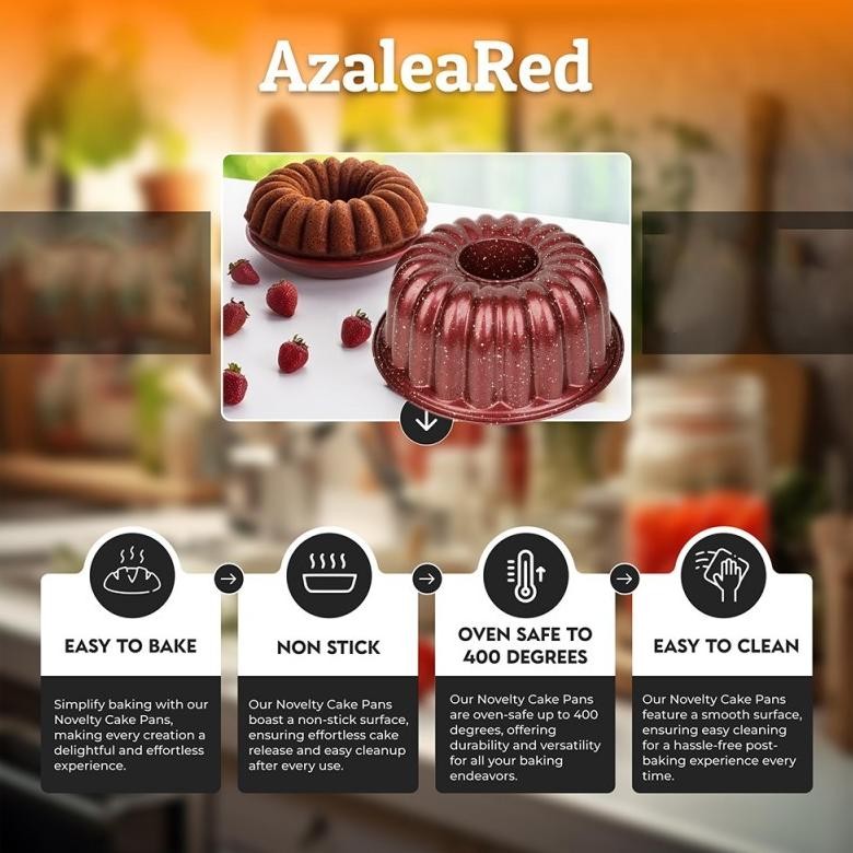 Loyang Kue Bolu Classic Anti Lengket | Cetakan Marmer Cake Anti Lengket | Baking Pan Cetakan Kue Bol