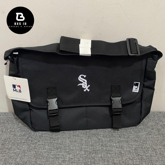 MLB Messenger Bag Black Dijamin Original