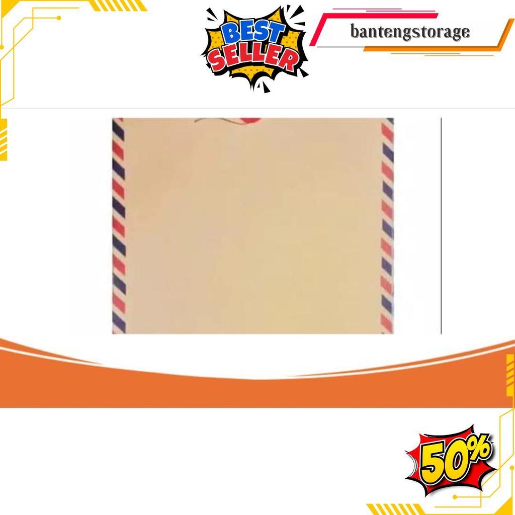 

Amplop Coklat Tali 310 Ukuran Folio [Isi 50 Lembar] Merk Executive Bisa Cod