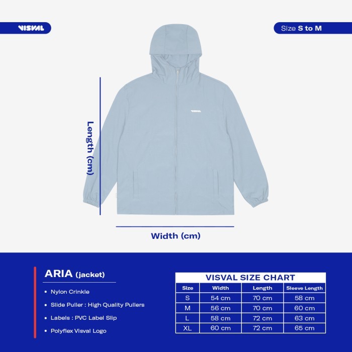 JACKET ARIA - VISVAL - JAKET WINDBRAKER