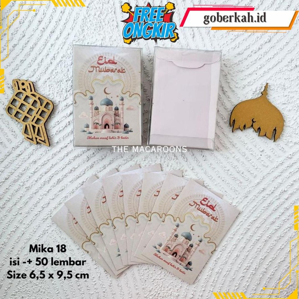 

Grosir 50 Lembar Amplop Lebaran Hari Raya Idul Fitri Angpao Thr Eid Mubarak Bisa Cod
