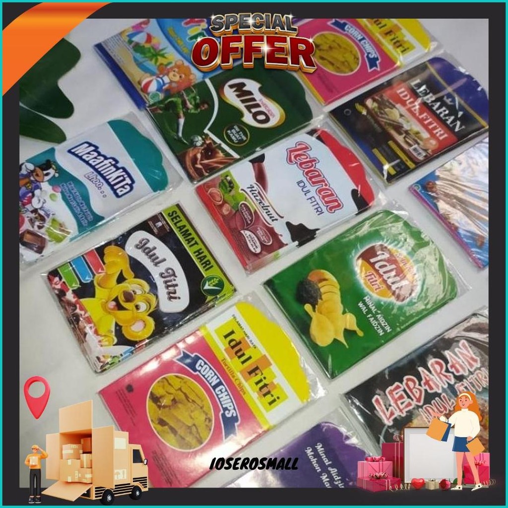 

Amplop Lebaran Snack Jajan Unik Isi 10 Amplop || Amplop Lebaran Unik Terbaru || Amplop Lebaran Termurah Banget