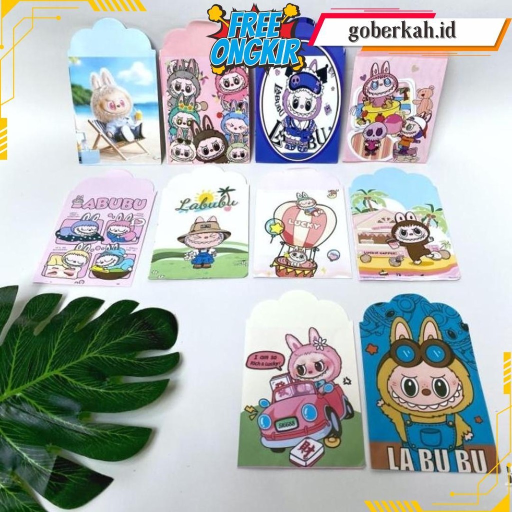 

1 Pack (Isi 50 Pcs) Amplop Lebaran 2025, Amplop Idul F Terlaris