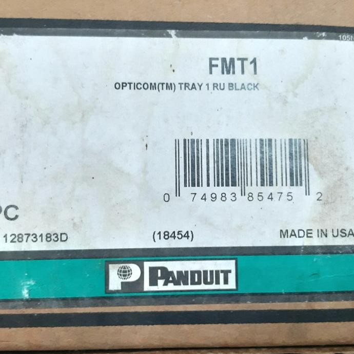 Panduit FO OTB Rackmount 1U Black FMT1