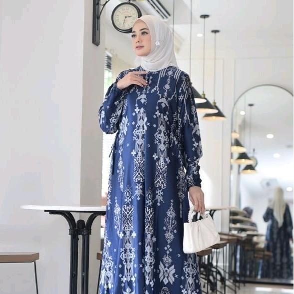Gamis Maxmara Silk Nagita Size L- 6L / Gamis Maxmara Silk Jumbo / Gamis Silk Premium / Gamis Jumbo