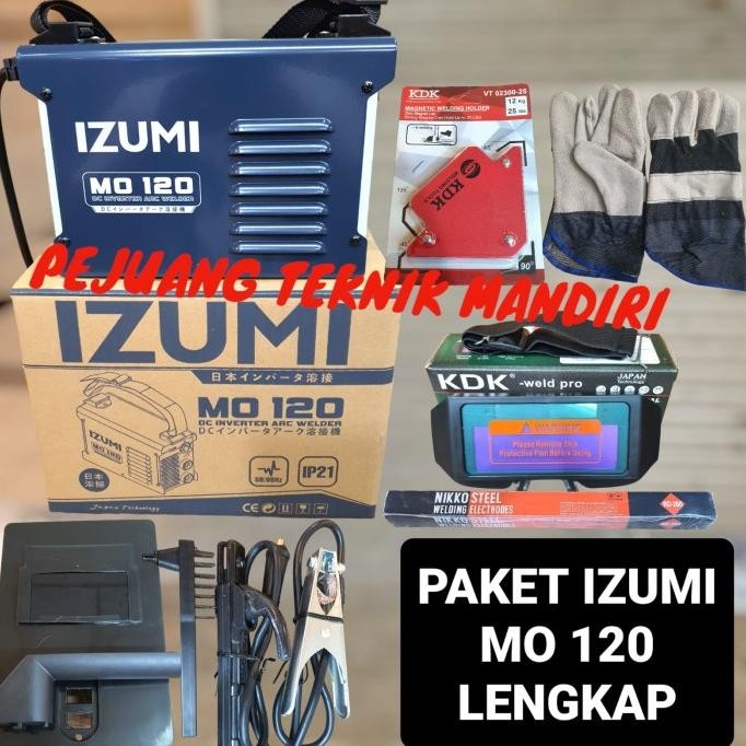 MESIN LAS IZUMI MO 120 / TRAFO LAS INVERTER IZUMI MMA 120 / IZUMI 120