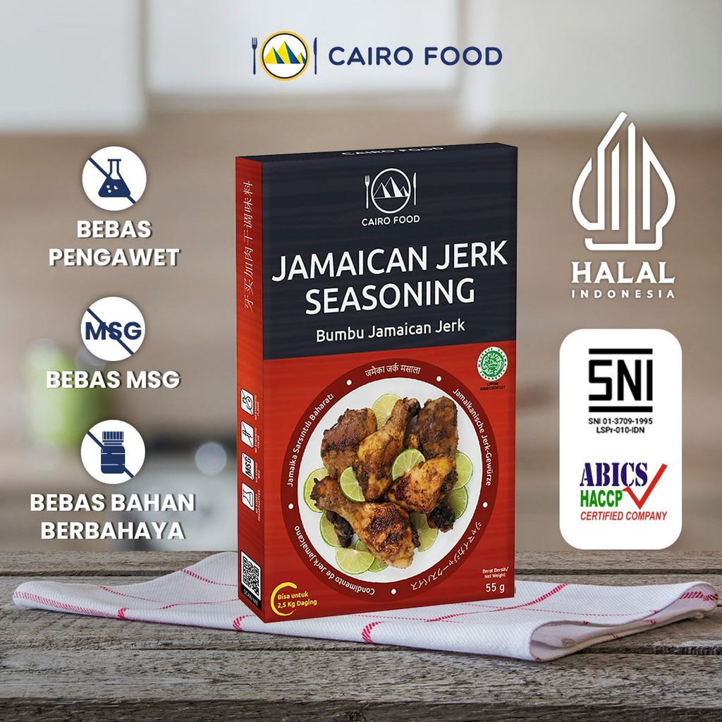 

Bumbu Jamaican Jerk Non MSG - Cairo Food