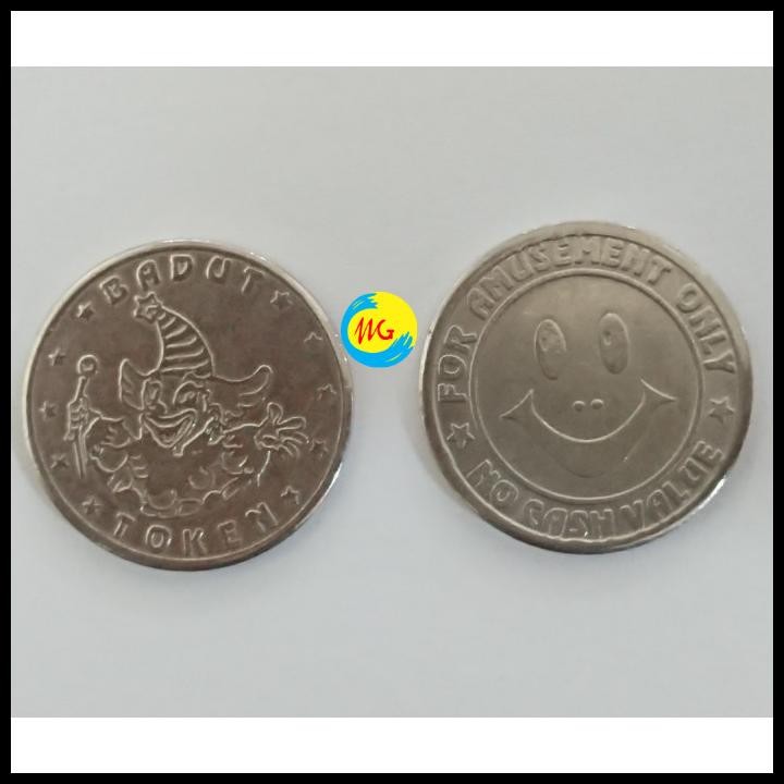 Terlaris Koin Coin Token Game Arcade Tiger Badut - Murah Good Quality