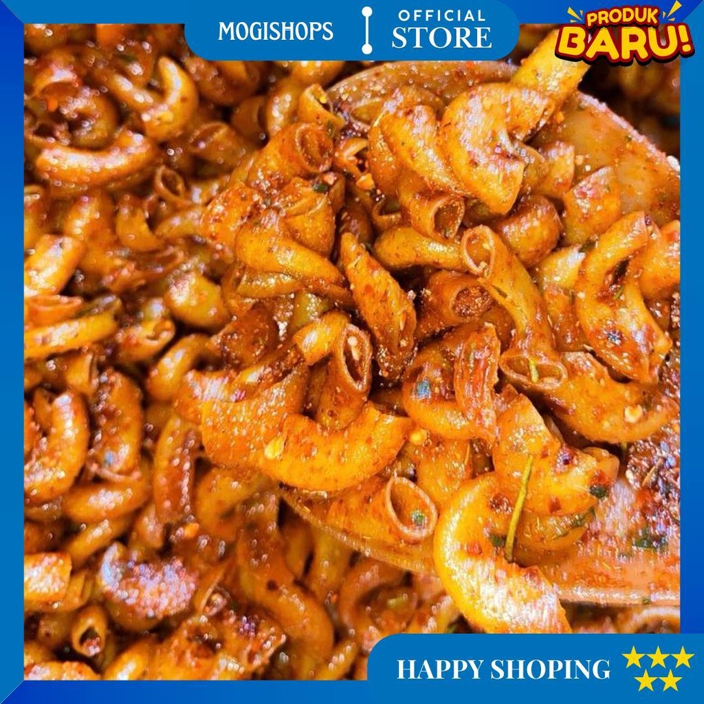 

Promo !!! 500Gr Makaroni Cikruh Pedas / Ext Pedas / Original Daun Jeruk. D Best Seller