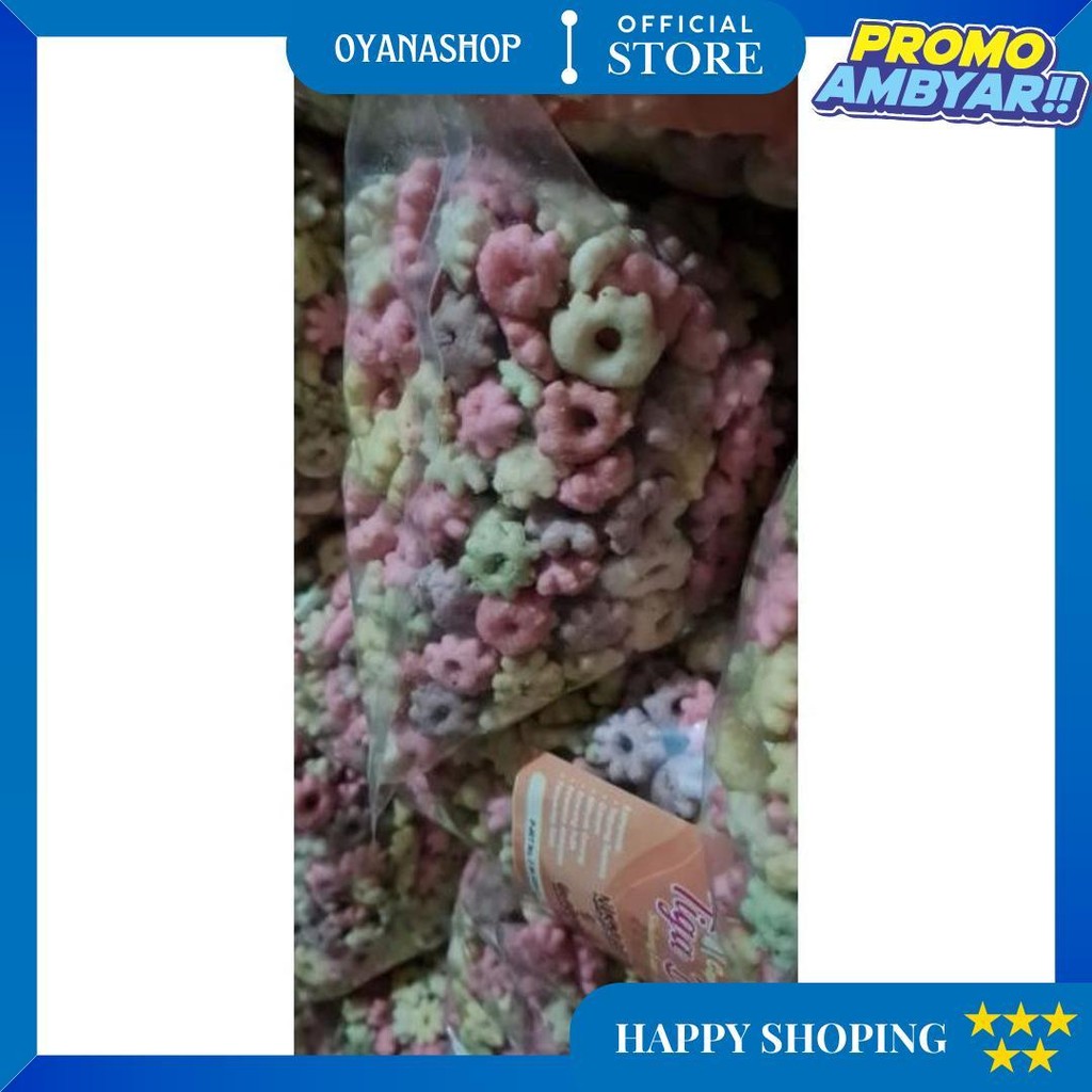 

Kue Sakura Warna / Kue Bintang Cap Tiga Dewi Isi 1 Kg D Termurah