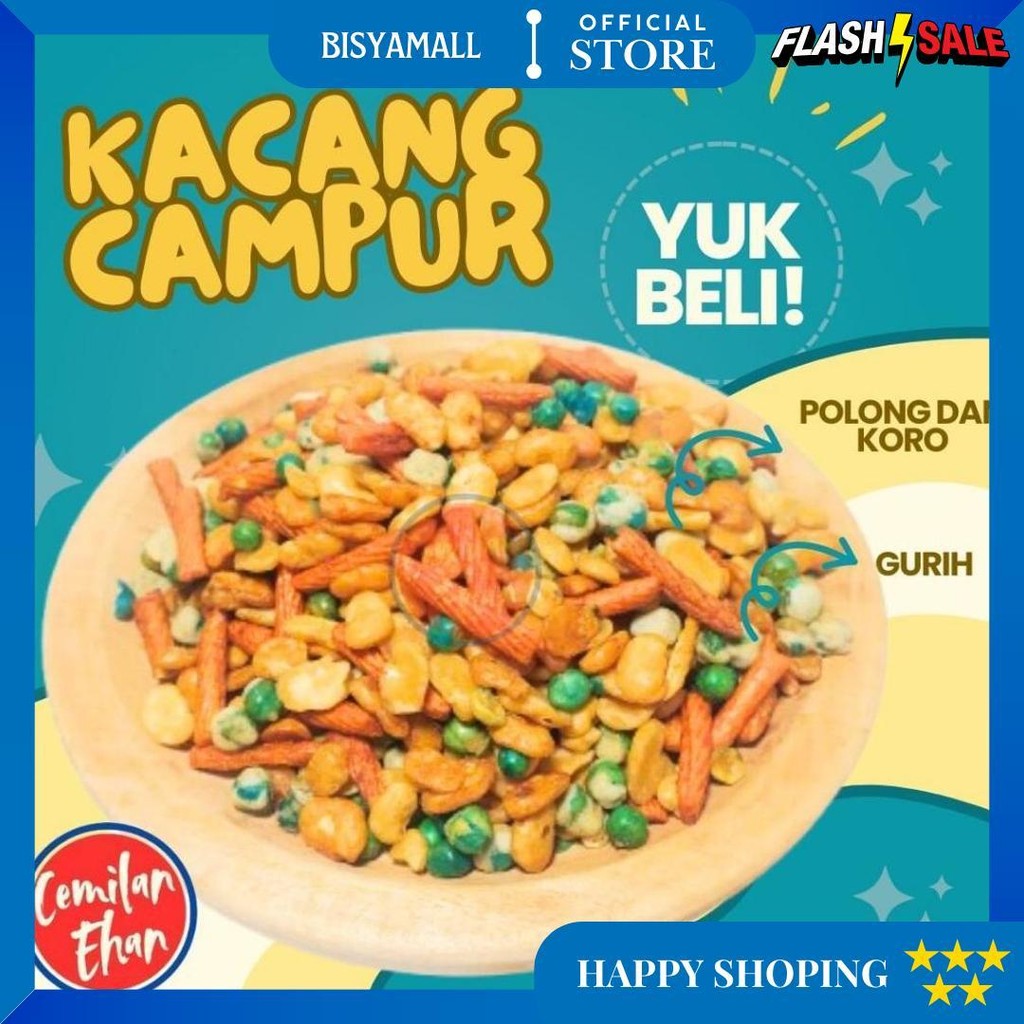 

Kacang Campur - 250G | Camilan Kacang Campur D Promo 10.10