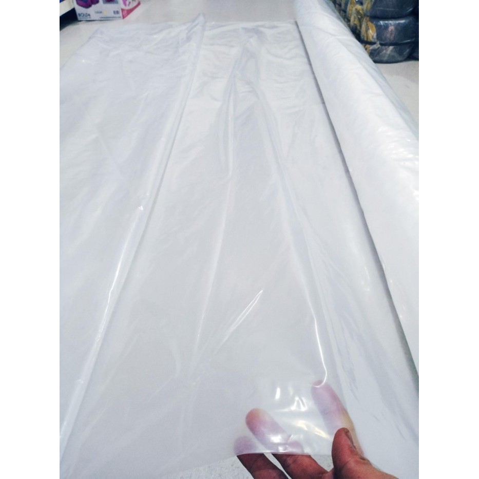 

Plastik Bening Pe Cor Lebar 1,5 Meter Bentuk Sarung - Per Bal