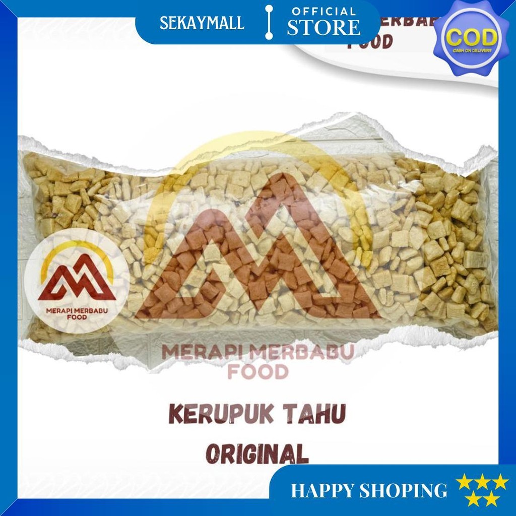

Merapi Merbabu Food Kerupuk Rambak Tahu 1 Kg Camilan Medan D Cod