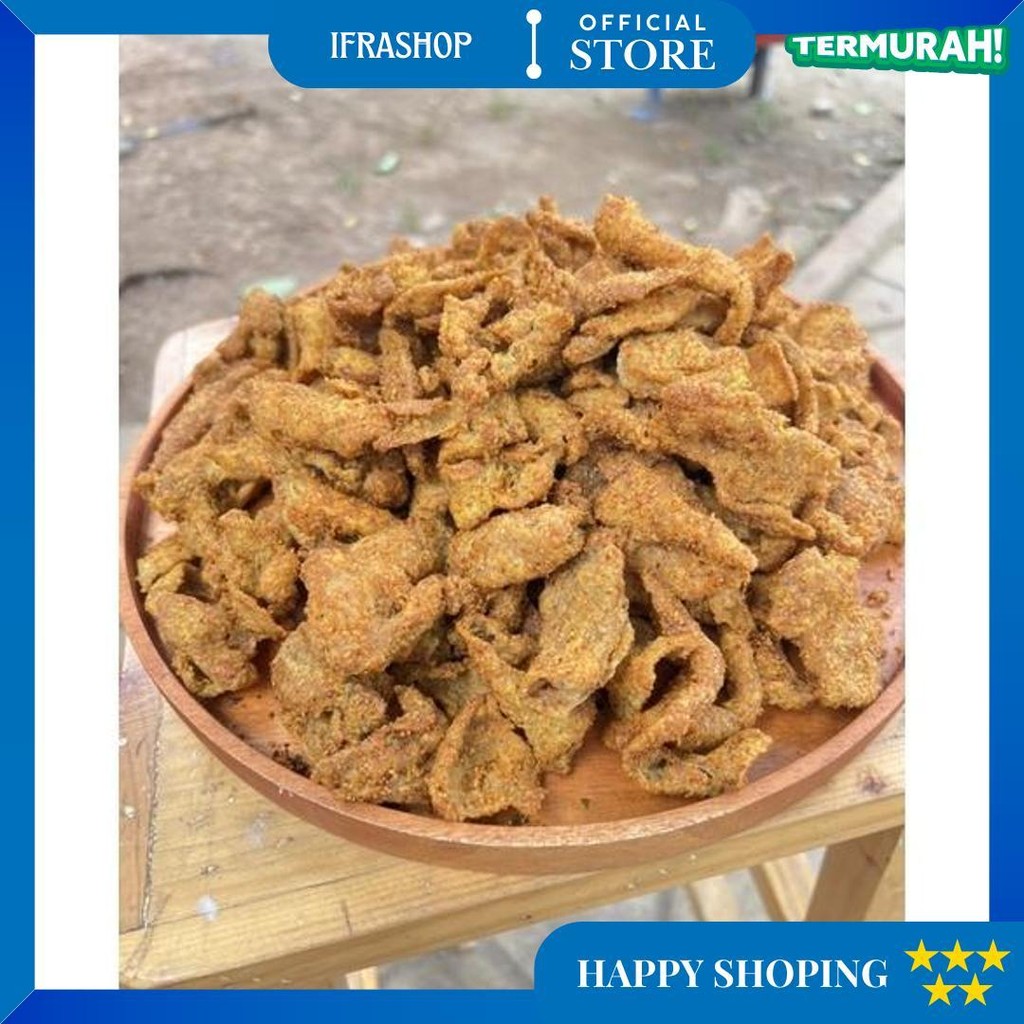 

Kripik Kulit Ayam Pedas Daun Jeruk 500Gr D Terlaris