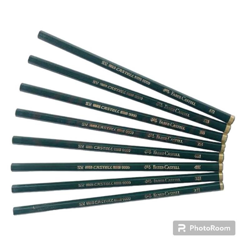 

Viral Pensil Faber Castel 2B || Castel 9000 Per 6 Pack || Castell 9000 Pensil Graphite - 2B